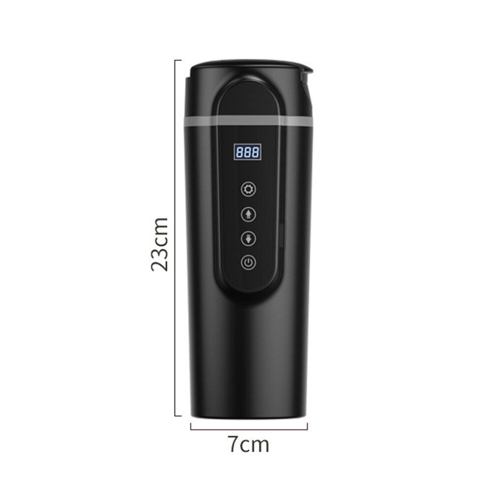 Electric Travel Mug 12V/24V for Car 350ml Temperature Control & Anti Spill Lid-image-OPC-PMJ7D98-NEW