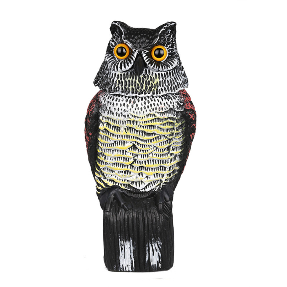 Garden Owl Statue with Rotating Head for Effective Bird Repellent-image-OPC-PMJ7D9X-NEW