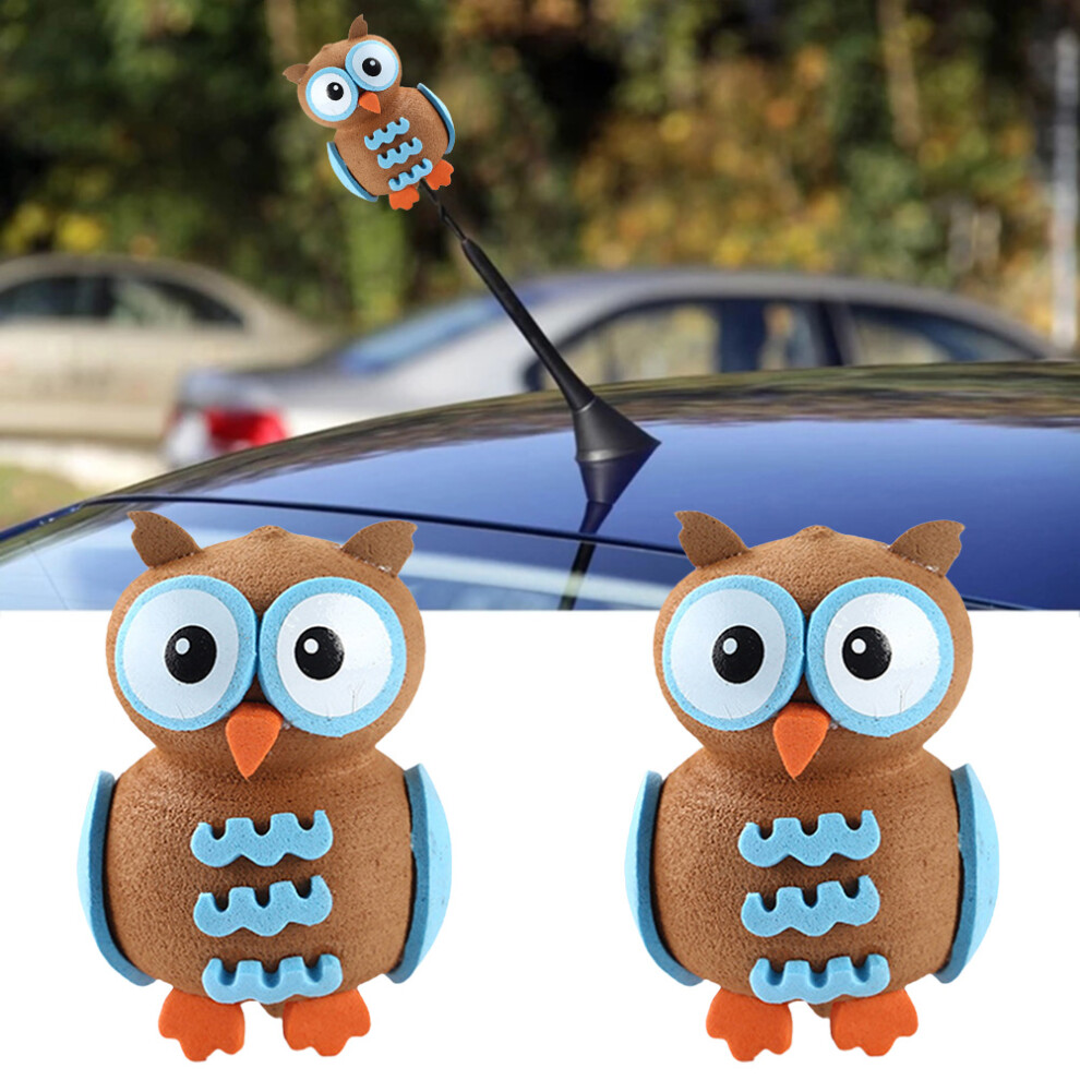 Personalized Owl Antenna Topper - Unique Eva Decoration For Cars 9301356707683