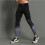 Men Kompressionsyoga Tights L Grå 4