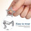 2pcs alloy pentacle brooches pins for clothes 8