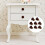 Raindrops  8 Pcs Cabinet Door Solid Wood Handle Stylish Single-Hole 4