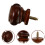 Raindrops  8 Pcs Cabinet Door Solid Wood Handle Stylish Single-Hole 2