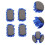 4St Mikrofiber Whiteboard Radergummi Tvättbart Shag Torravträda 3