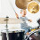 Jazztrumm Cymbal Stycke Mässing Tillbehör 8