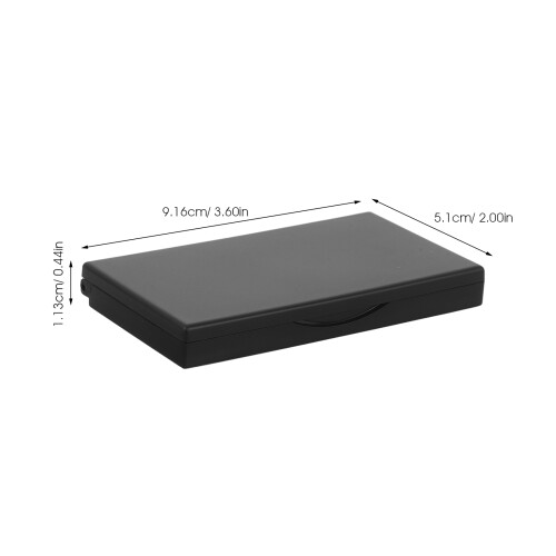 Bärbar Makeup-Palett 3-Grid Ögonskuggor Plast Påfyllningsbar 1