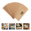 100Pcs Kraftpappers Bestickshållare För Fester 9