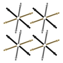 48Pcs Bäddningsbrädans Poängpinnar Metall För Bäddningsspel