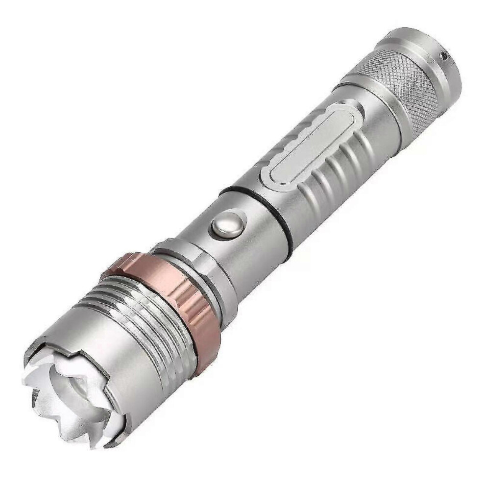 Kikidex (As Show, One Size) 25000000 Lumens Super Bright Led Tactical Flash Rechargeable Led Work Light