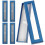 5Pcs Durable Paper Pen Gift Boxes Blue Pen Container with Clear Window 7