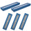 5Pcs Durable Paper Pen Gift Boxes Blue Pen Container with Clear Window 8