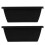 2 Set Planter Plantkruka Blomlåda Blomsterbehållare 1
