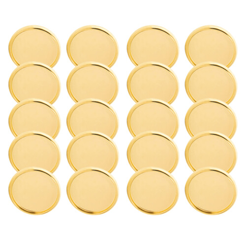 20Pcs Bokbindnings Skivor Fästneskivor För Planeringsböcker