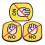 3Pcs Hundcollar Etiketter, Egendesignade Djuridentifiering Varning 9