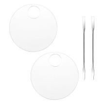 2 Set Akrylsminkpaletter För Nagelfärg och Ansiktsmakeup