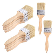10Pièces Pinceaux Collage Bois Brosse Cuisine Nettoyage Maison