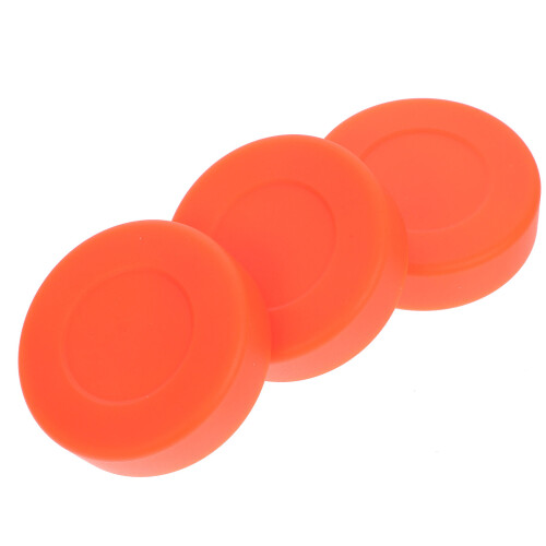3 Stycken Hockeypuckar För (Orange) 2