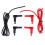 1 Satz 4-mm-Bananenstecker-Messleitung, Stecker 1