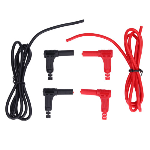 1 Satz 4-mm-Bananenstecker-Messleitung, Stecker
