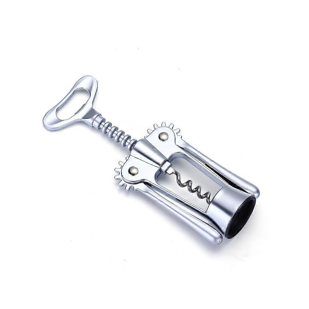 Kikidex (As Show, One Size) Wine Bottle Opener, Heavy Duty Zinc Alloy Premium Wing Corkscrew Multifunctional Beer Opener, Wine Beer Lover Mens Gifts
