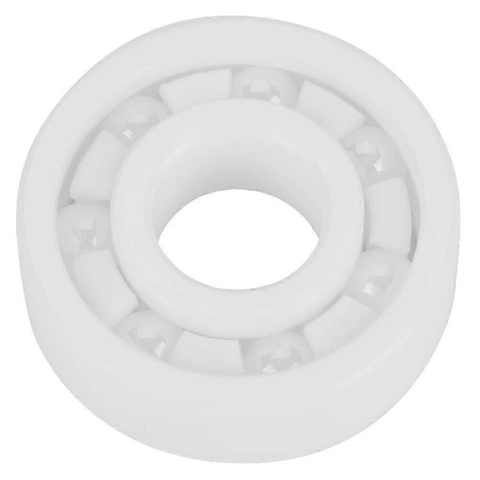 Kikidex (As Show, One Size) Zro2 Ball Bearing, 6000 Ceramic Ball Bearing, High Precision Rings Ball Bearings, For Machinery Manufacturing