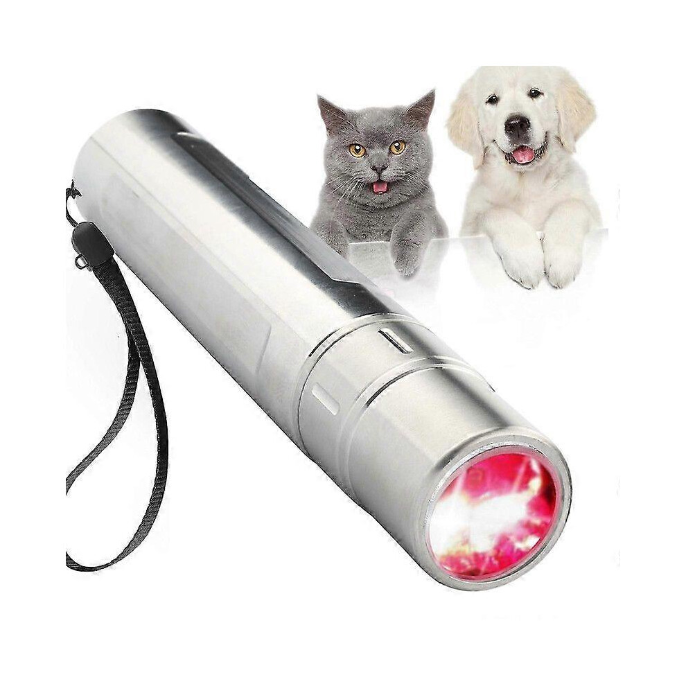 Kikidex (As Show, One Size) Portable Light Therapy Device Torch Near Infra Light Therapy Lamp For Body & Face Uce Inflammation - Use 3 Wavelengths Red