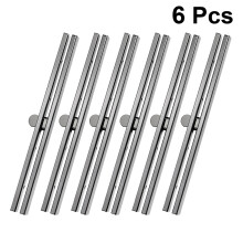 6Pcs 11,4 Cm Legeringsplånboksram Vänkrok Myntväska Kyssväsklås