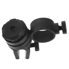 Clip Porte-Lampe Casque Plastique Noir Pratique Léger