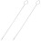 2pcs stainless steel long loop crochet hooks sewing belt tool 5