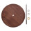 Brown Desk Receipt Holder Practical Bill Organizer 7