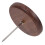 Brown Desk Receipt Holder Practical Bill Organizer 5
