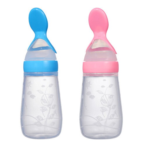 2 Stycken Barnmatssprutor För , Risgrötsflaskor, 125 Ml 1