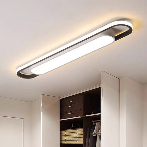 Modern LED Ceiling Light Rectangular 3500K-6500K