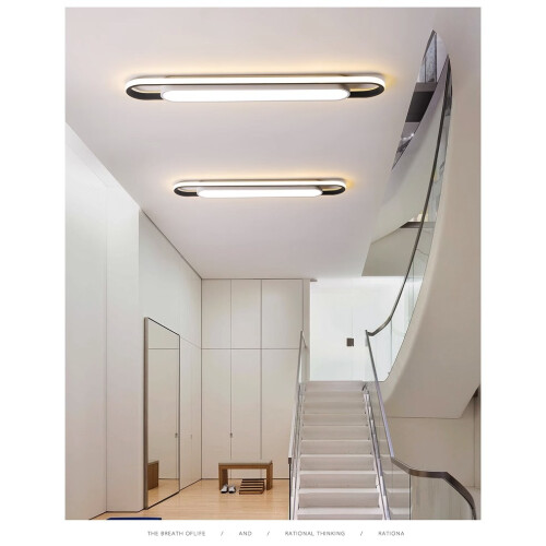 Modern LED Ceiling Light Rectangular 3500K-6500K 1