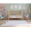 Asher Cot Bed 120x60cm with Mattress (Natural Pine) 3