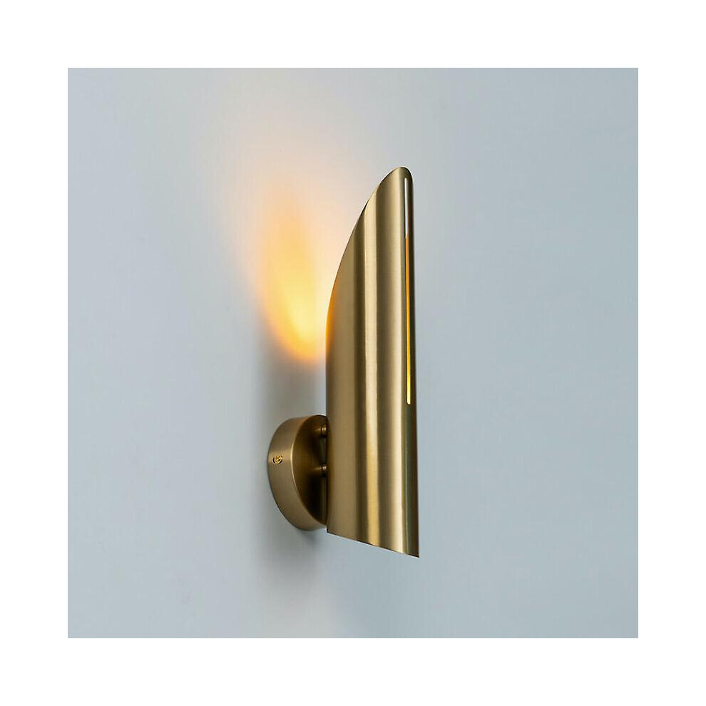 Kikidex (As Show, One Size) Gold Cylindrical Wall Light
