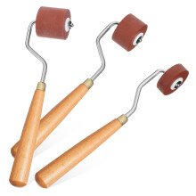 3St Gummirullar Målarborste Grafikrullar 1Cm 2Cm 3Cm