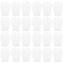 12 Paren Katoenen Wasbare Handschoenen Met Elastiek