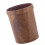 1Pc Light Brown Plastic Retro Trash Can for Home Kitchen Living Room 9
