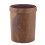 1Pc Light Brown Plastic Retro Trash Can for Home Kitchen Living Room 7