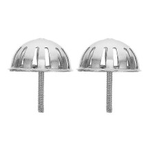 (As show, One size) 2pcs Stainless Steel Urinal Funnel Cover Universal Drain Stopper Urinal Filter Stopper For Bathroom And Toilet Use