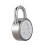 (As show, One size) Master Coded Lock 50mm With Round Fixed Dial Combination Padlock 4