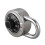 (As show, One size) Master Coded Lock 50mm With Round Fixed Dial Combination Padlock 5