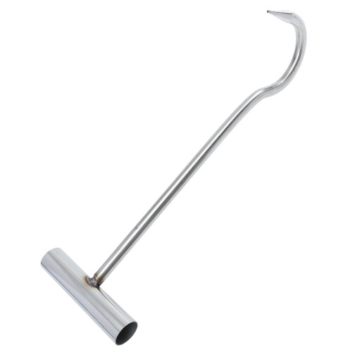 Stainless Steel Köttskära T- Benhake Mångsidig Slakteriverktyg 1