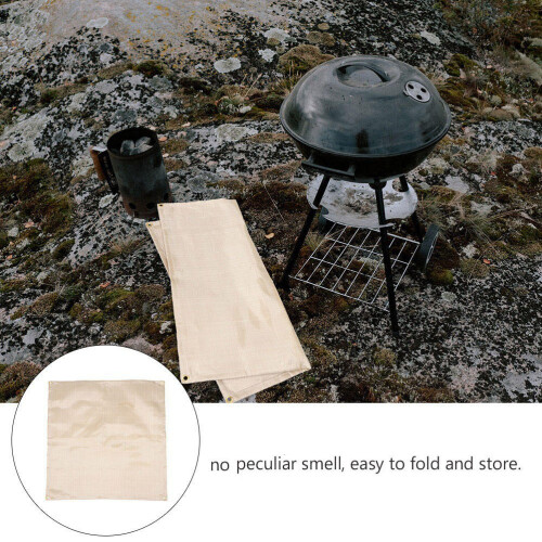 1 St Camping Eldfasta Tyg Utomhuseldfast Matta Täcke (Färgsorterat) 2