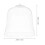 10Pcs Transparent Plastväxtskydd Dome För Trädgårdsväxter Skyddsdome 2