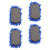 4St Mikrofiber Whiteboard Radergummi Tvättbart Bräderadergummi 1