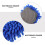 4St Mikrofiber Whiteboard Radergummi Tvättbart Bräderadergummi 6