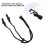 3 Stycken Flexibla Avtagbara Elastiska Maskvidgare Standardmaskband 8