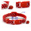 Polka Dots Katt & Halsband 1,0 Cm Bredd 2